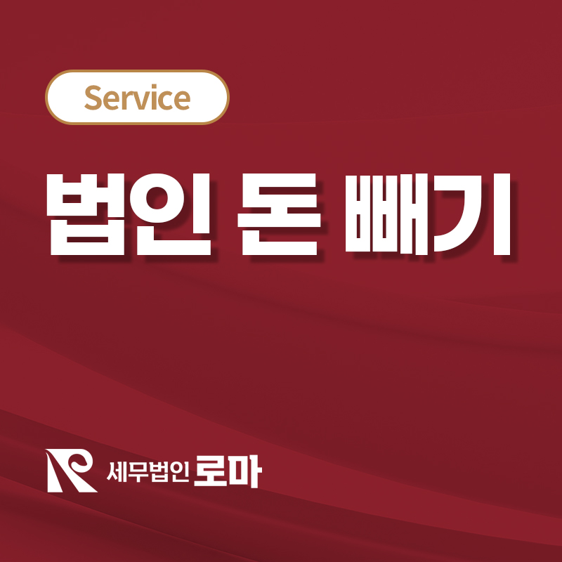 법인 돈 빼기(이익소각)